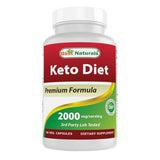 Best Naturals, Keto Diet Pills, 2000 mg, 90 Beg Caps