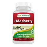 Best Naturals, Elderberry, 5000mg, 120 Veg Caps