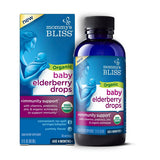 Organic Baby Elderberry Drops + Immunity Boost 3 Oz by Mommys bliss