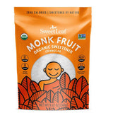Organic Monk Fruit Powder Sweetener 240 Grams by Sweetleaf Stevia