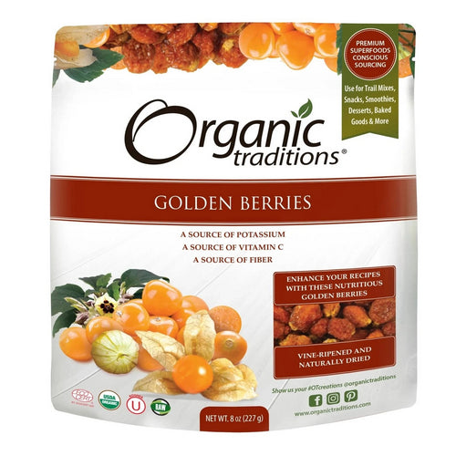 Golden Inca Berries 8 Oz By Organic Traditions