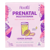 Prenatal Fizzy Multivitamin Packets Lemon Ginger 24 Count by Rootd