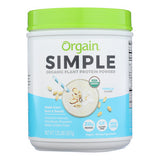Organic Simple Plant Protein Vanilla 1.25 lbs by Orgain