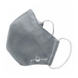 Reusable Adult Face Mask Medium Gray 1 Count by Green Sprouts