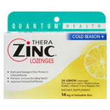 Quantum Health, TheraZinc Lozenges, Zinz & Lemon, 24 Lozenges
