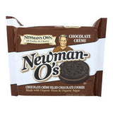 Newman's Own, Organics Creme Filled Cookies Chocolate, 13 Oz(Case Of 6)