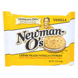 Organic Vanilla Creme Cookies  O'S 13 Oz by Newman's Own
