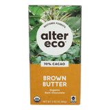 Chocolate  Organic  Dark Salted Brown Butter 2.82 Oz by Alter Eco
