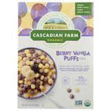 Cereal Berry Vanilla Puff 10.25 Oz by Cascadian Farm