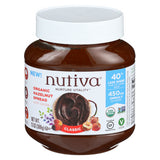 Organic Hazelnut Spreads  Chocolate 13 Oz by Nutiva