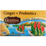 Tea Herb Gngr Probiotc 16 Bags by Celestial Seasonings