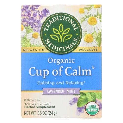 Traditional Medicinals, Organic Cup of Calm, 16 Bags