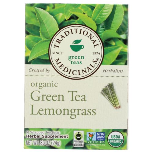 Golden Green Tea 16 Bags By Traditional Medicinals