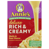 Deluxe Rich And Creamy Shells And Four Cheese 11.3 Oz by Annie's Homegrown