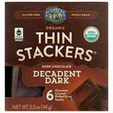 Organic Thin Crackers Dark Cocolate DecaDent Dark 3.3 Oz by Lundberg
