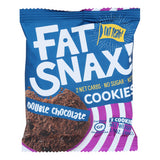 Cookie Double Chocolate Chips 1.4 Oz by Fat Snax