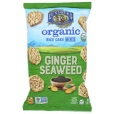 Organic Ginger Seaweed Rice Cake Minis 5 Oz by Lundberg