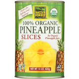 Pineapple Sliced 15 Oz by Native Forest
