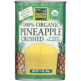 Pineapple Crushed 14 Oz by Native Forest