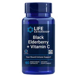 Black Elderberry + Vitamin C 60 Veg Caps by Life Extension