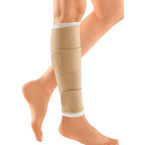 Compression Wrap Lower Leg Medium / Long Tan Open Toe 1 Each by Mediusa