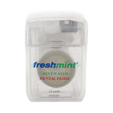 Dental Floss 12 Yard Mint Flavor Pack  of 12 by New World Imports