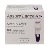 Lancet Plus Assure Box of 100 by ArkRay