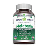 Amazing Formulas Melatonin 250 Tabs by Amazing Nutrition