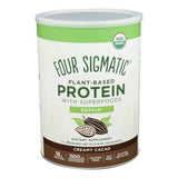 Plant-Based Protein with Superfoods Creamy Cacao 21.16 Oz by Four Sigma Foods  Inc