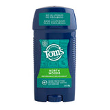 Tom's Of Maine, Long Lasting Men's Wide Stick Deodorant North Woods, 2.8 Oz