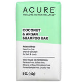 Acure, Coconut & Argan Shampoo Bar, 5 Oz