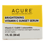 Brightening Vitamin C Sunset Serum 1 Oz by Acure