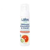 Organic Baby Kids Shampoo & Wash Jasmine Grapefrui 8 Oz by Lafes Natural Body Care