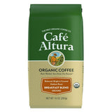 Organic Coffee Breakfast Blend Medium Roast Ground 10 Oz by Caf+-¼ Altura