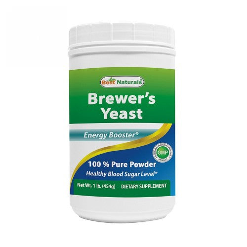 Brewer's Yeast Powder 16 Oz by Best Naturals