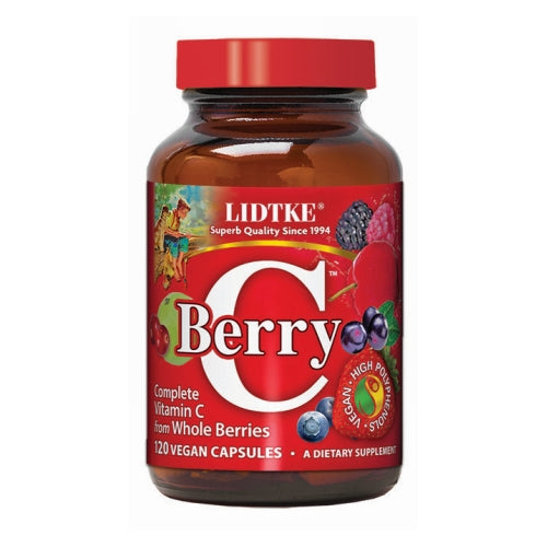 Berry-C Complete Vitamin-C 120 Caps by Lidtke