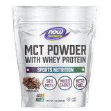 Now Foods, MCT Powder with Whey Protein, Chocolate Mocha 1 LB