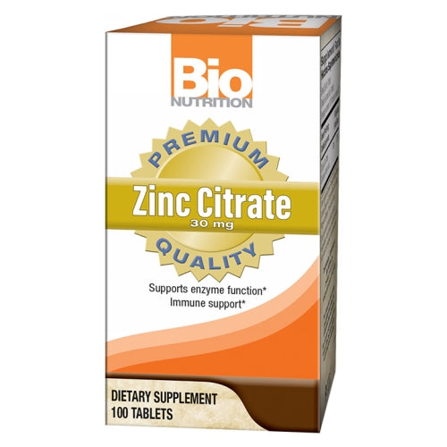 Zinc Citrate 100 Tab by Bio Nutrition Inc