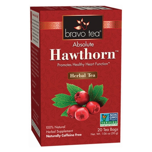Hawthorn Berry Tea 20 Bags by Bravo Tea & Herbs