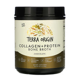 Bone Broth Collagen + Protein Chocolate 18.2 Oz by Terra Origin