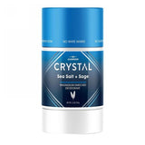 Deodorant Magnesium Enriched Sea Salt & Sage 2.5 Oz by Crystal