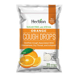 Herbion Naturals, Cough Drops Sugar Free, Orange 25 Count