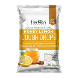 Herbion Naturals, Cough Drops Sugar Free, Honey Lemon 25 Count