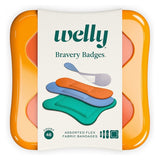Bravery Badges Flex Fabric Floral Pattern Bandages 48 Count by Welly