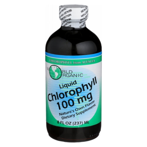 Chlorophyll Liquid 8 FL Oz By World Organics