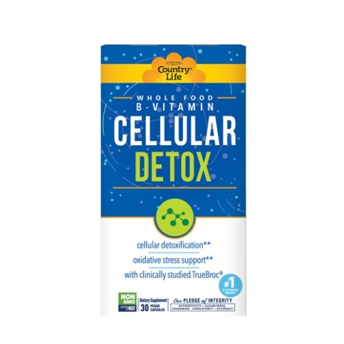 Cellular Detox 30 Vegan Capsules by Country Life