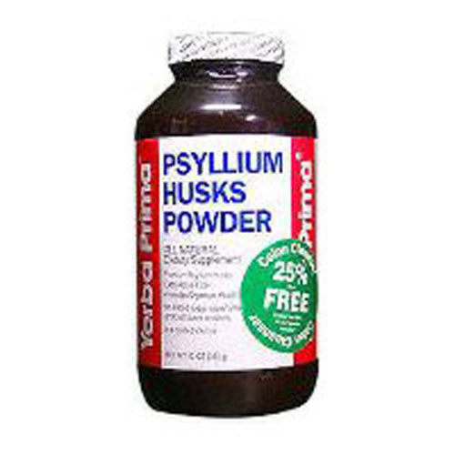 Psyllium Husks Powder 12 Oz By Yerba Prima