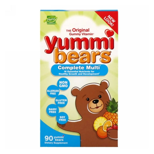Yummi Bears Multi-Vitamin & Mineral 90 Bears By Yummi Bears (Hero Nutritional Products)