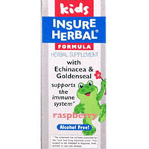 Kids Insure Herbal Raspberry 1 Oz By Zand