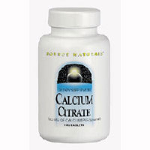 Calcium Citrate 180 Tabs By Source Naturals